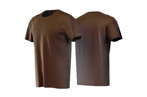 ROUND NECK - SOLIDS  (Dark Shades)